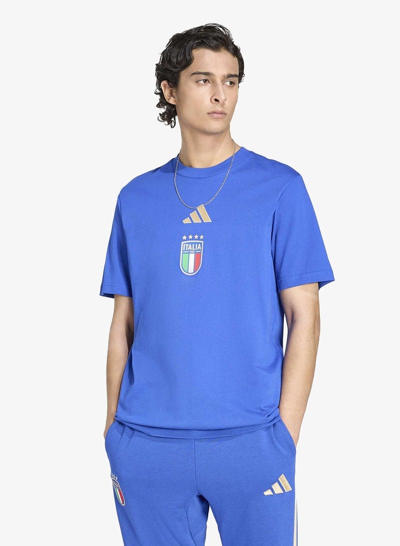 Adidas Italy DNA Graphic T-Shirt - Image 1